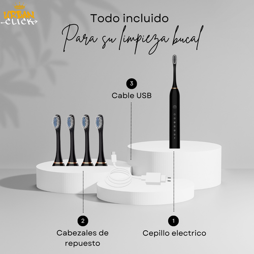 Cepillo Eléctrico + Repuesto