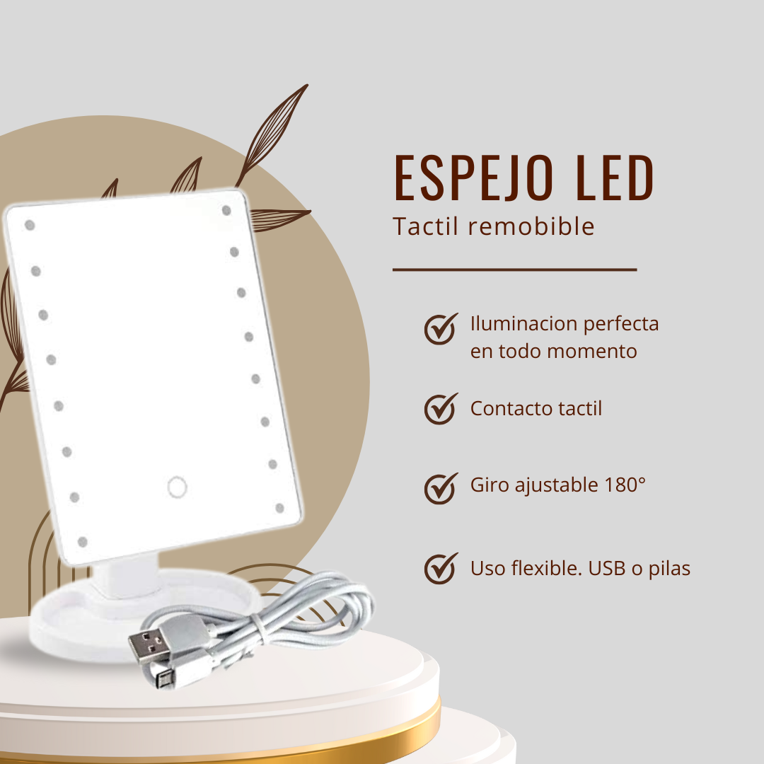 Espejo LED